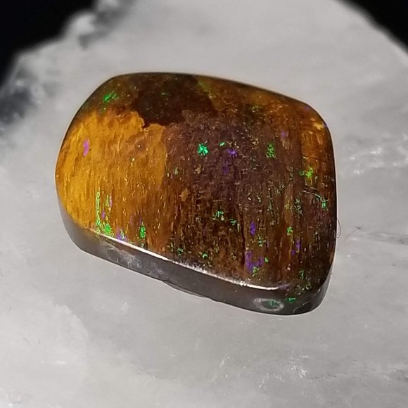 Stellar Australian Koroit Opal * 25.41 x 19.06 x 4.61mm * flashy boulder opal - Picture 12 of 17
